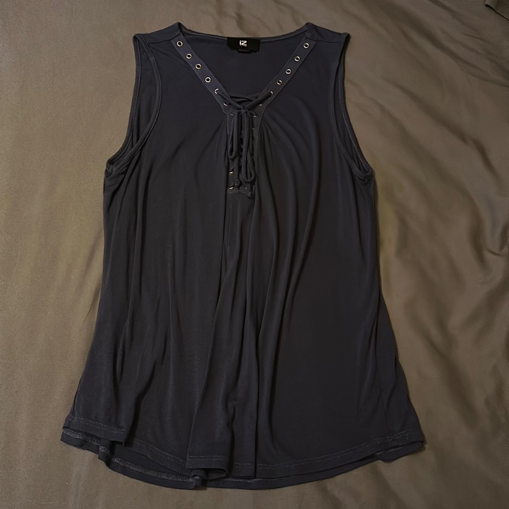Iz Byer Women’s Tank Top with Ties